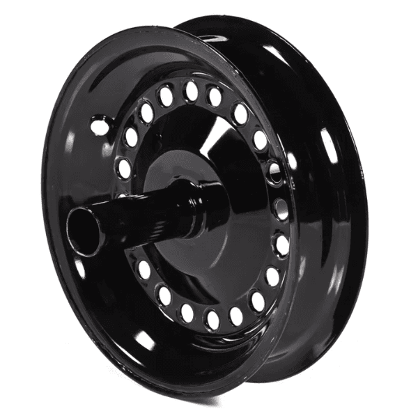 Roda De Ferro Preta 1″ – Canal