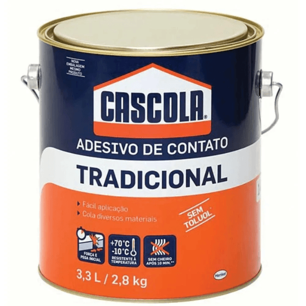 Cola De Contato Sem Tuluol Galão 2,8kg Henkel – Cascola