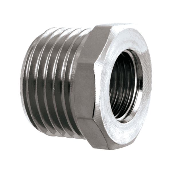 Bucha Redução Cromado 1/2″ X 1/4″ Blister C/ 1 Peça Blukit