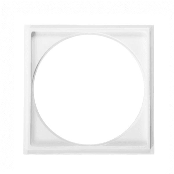 Porta-Grelha Quadrado Branco 15cm – Astra
