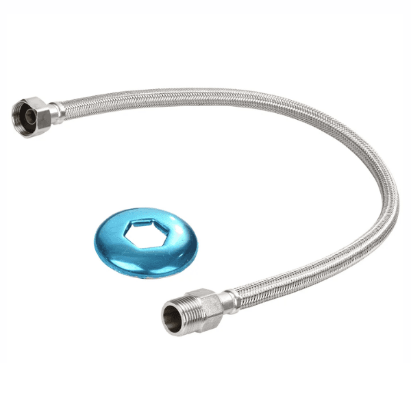 Engate Flexível Aço Inox Trancado1/2″X50cm – Japi