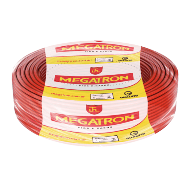 Cabo Flexível Vermelho 750v 1,50 Mm 100m – Megatron