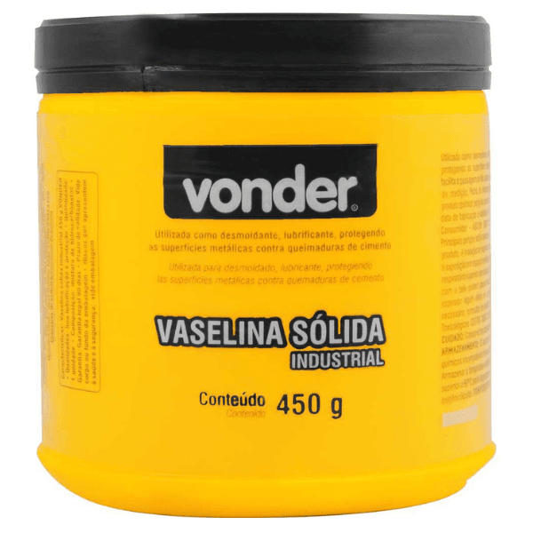 Vaselina Solida Industrial 450g Vonder