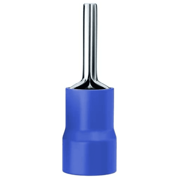 Terminal Pino Pré-isolado Azul 1,5×2,5 mm C10 20 Peças Sfor