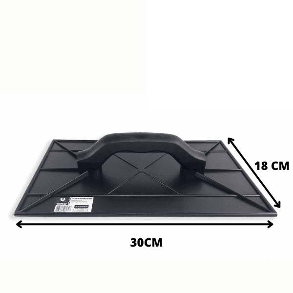 Desempenadeira Galo PS AI Preta Corrugada 18×30