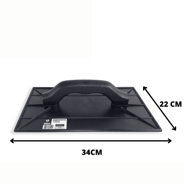 Desempenadeira Galo PS AI Lisa – Preta 22×34