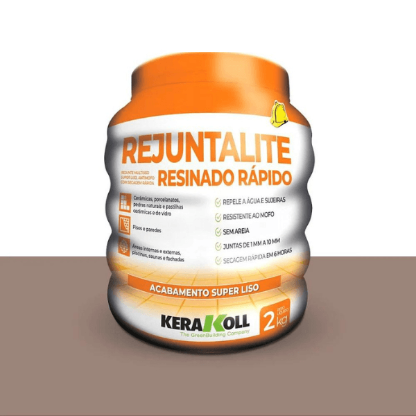 Rejunte Rejuntalite Resinado Cafe 2kg Kerakoll