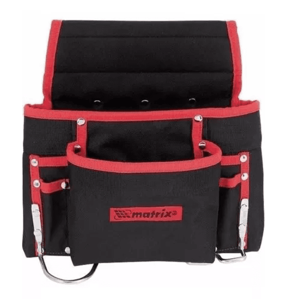 Bolsa De Cinto Para Ferramentas Com 8 Bolsos e Suporte De Martelo, MTX