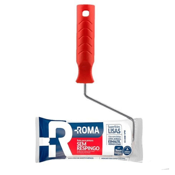 Rolo De Lã Sem Respingo 9cm Com Cabo – Roma