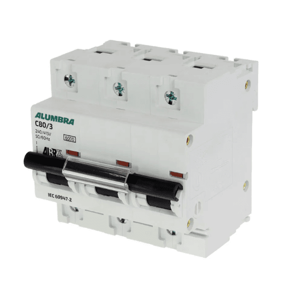 Alumbra Disjuntor 3P 80A 6KA