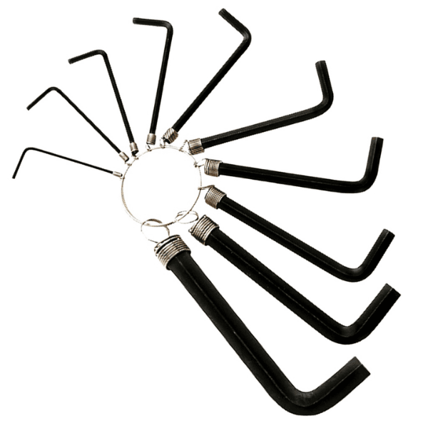 Chave Allen 1,5 A 10mm Com 10 Peças – Eda