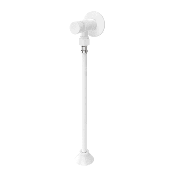 Válvula Para Mictório Branca Com Canopla E Flexível 30cm – Blukit