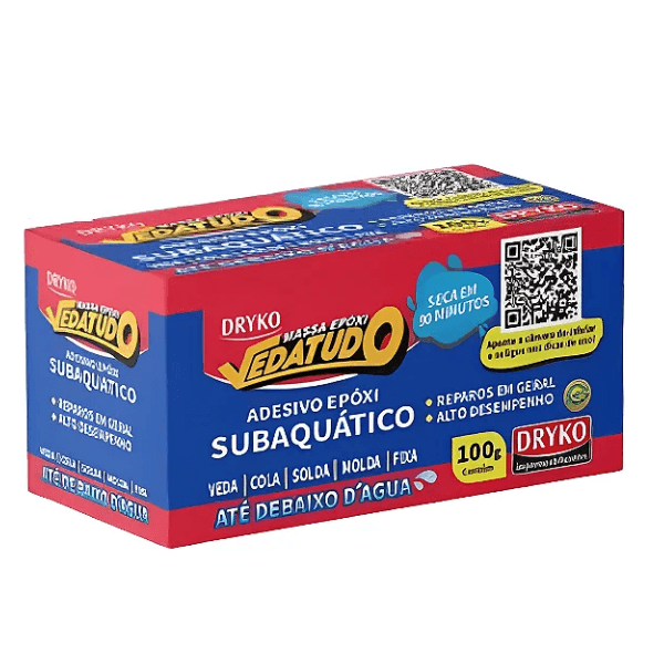 Massa Epóxi Veda Tudo 100g – Dryko