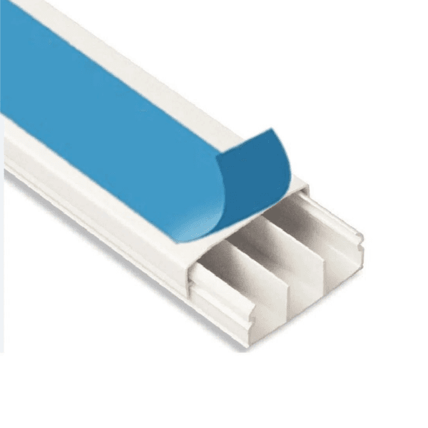 Canaleta 40X16X2000MM C/ Fita Adesiva Branca – Alumbra