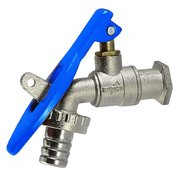 Torneira Jardim Esfera Água Fria Alavanca Cadeado DN15 1/2″ – Stoc Metais