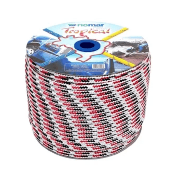Corda PP Trancada Tropical 10mm Multicor Carretel (Por Metro) – Riomar Cordas