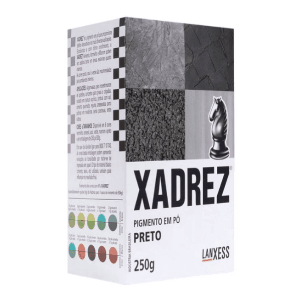 Pó Xadrez Preto 250g – Lanxess