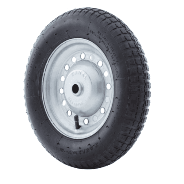 Roda Para Carriola Carrinho De Mão 3/4″ Galvanizada RPC – Canal