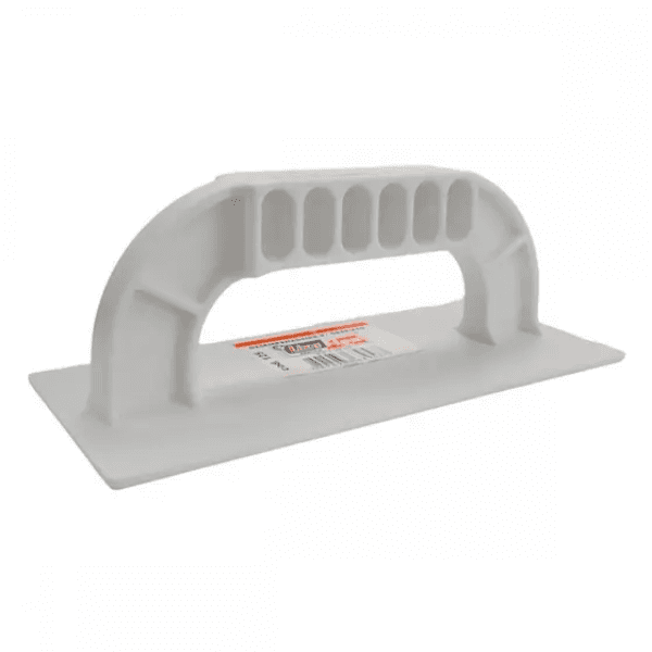 Desempenadeira PVC Grafiato 8,5X20CM Branca – Lixaflex