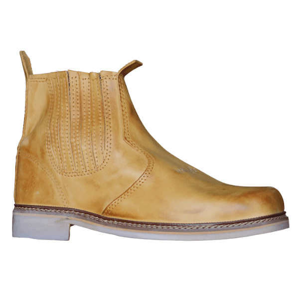 Bota Couro Látego Vaqueta Elástico Coberto Nº42 – Dellani