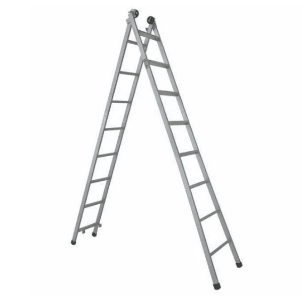 Escada Extensiva 8×14 Degraus Galvanizada – Canal
