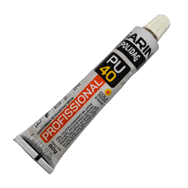 Cola PU 40 Polidag Construção Preto 80G – Garin
