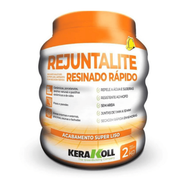 Rejunte Rejuntalite Resinado Branco 2kg – Kerakoll