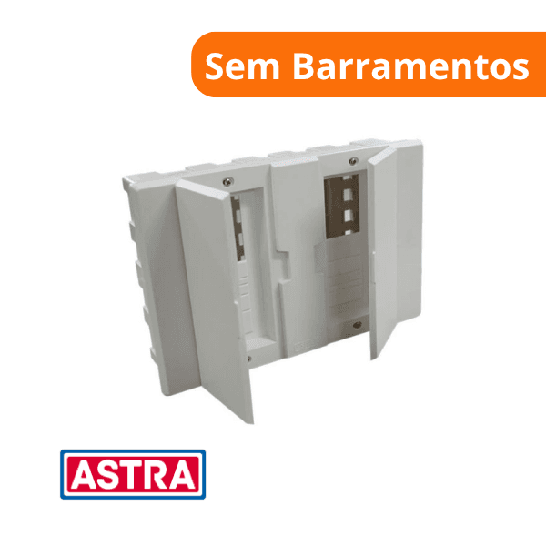 Quadro De Distribuição Para Disjuntores 12Nema ou 16Din Sem Barramentos – Astra