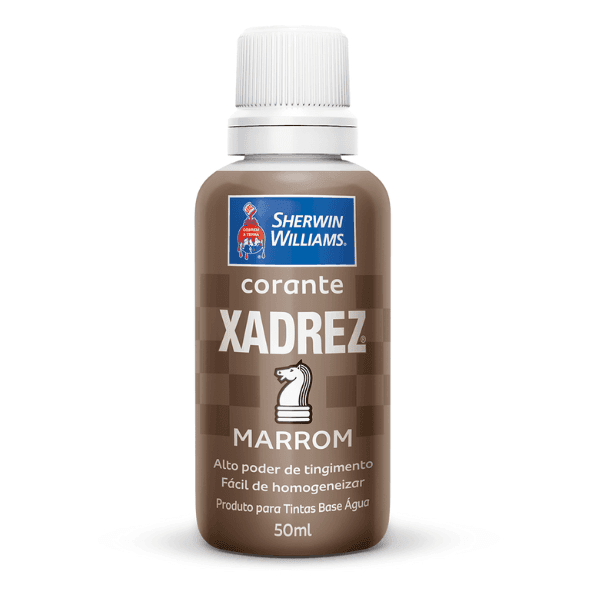 Corante Para Tinta Xadrez Marrom (50ml) – Sherwin Williams