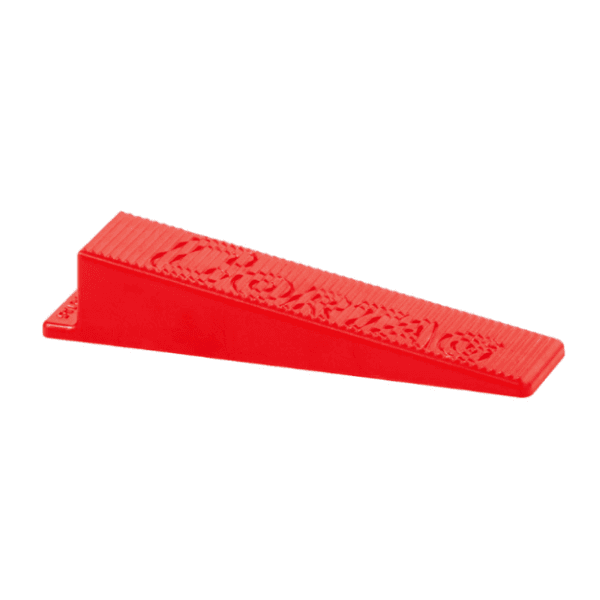 Cunha Para Nivelamento De Pisos E Revestimentos Vermelho (Pacote Com 50 Unidades) – Cortag