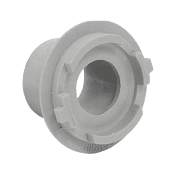 Adaptador Para Eletroduto PVC Resina Cinza Externo 1/2″ – Hidrossol