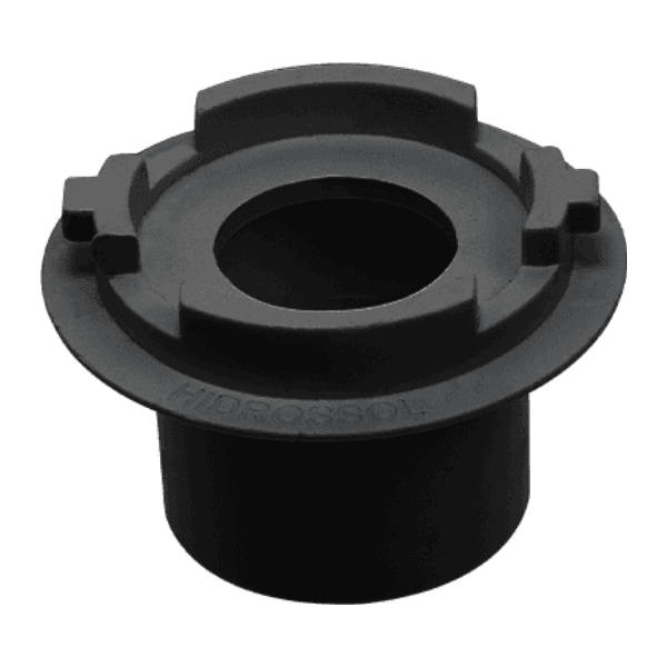 Adaptador Para Eletroduto PVC Resina Preto Externo 1″ – Hidrossol