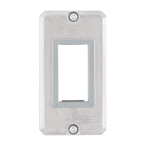 Tampa para Condulete 3/4″ 1 Posto Vertival modulo Liz/Lux – Tramontina
