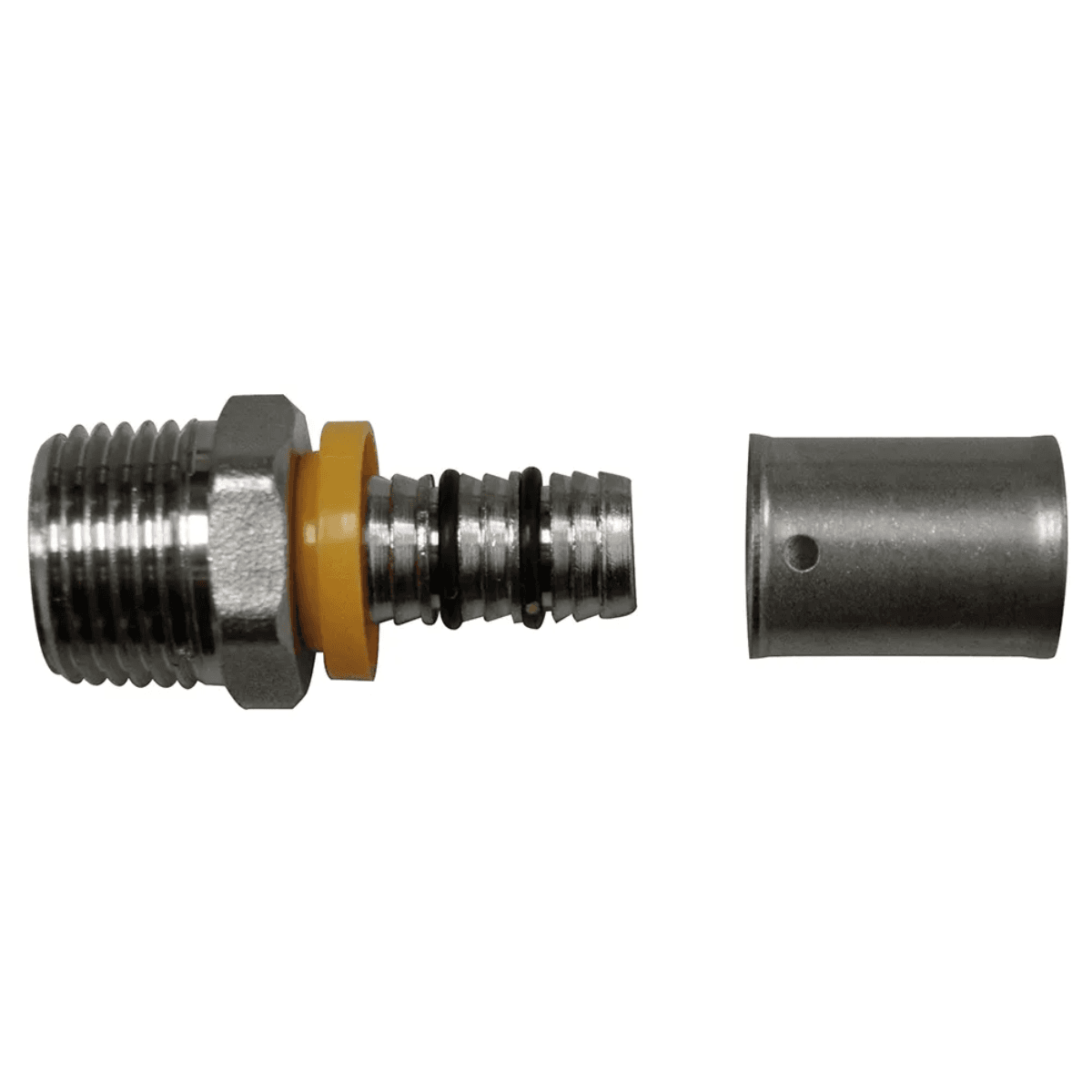 Conexão Fixa Macho Multicamada Pex Gás 16 mm x 1/2″ – Astra