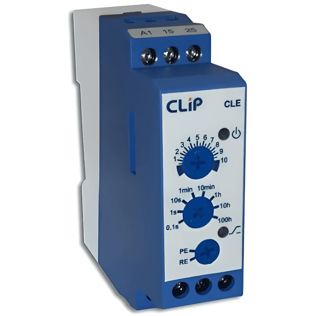 Temporizador CLE 24VCA/VCC E 90-242VCA - Clip