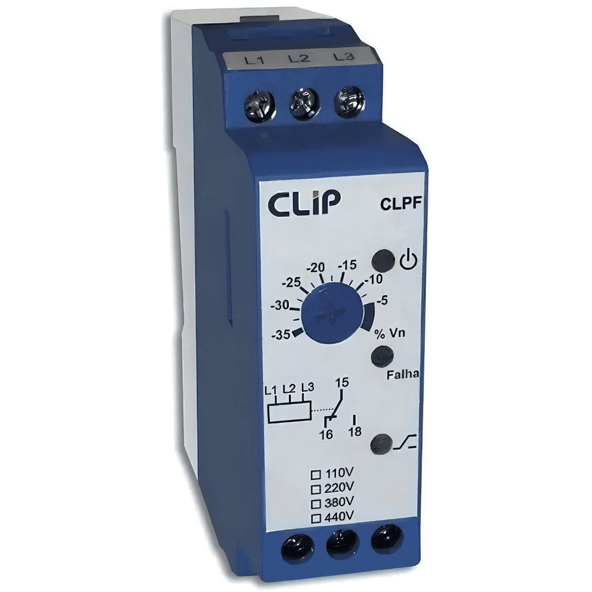 Monitor de Tensão TRIF CLPF-W 220 A 480V S/RET - Clip