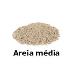 Areia Média Jacarei Ensacada 20Kg - Imagem 2