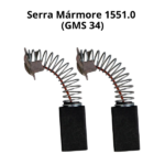 Par Escova de Carvão Serra Mármore 1551.0 GMS 34 Bosch - Imagem 2