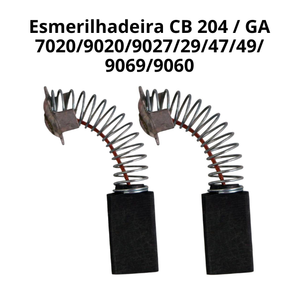 15212774045-15209300629-2.png Par Escova de Carvão Esmerilhadeira CB 204 / GA 7020/9020/9027/29/47/49/ 9069/9060 - Imagem 2