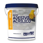 Protec Adesivo Acrílico Cola Para Piso Vinílico 18Kg