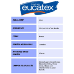 Fundo Preparador De Parede Branco Due Pro 300 15L Eucatex - Imagem 3