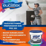 Fundo Preparador De Parede Branco Due Pro 300 3,6L Eucatex - Imagem 3