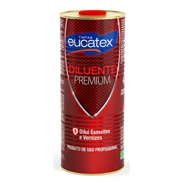 15242193790-querosene.png Aguarrás Eucatex Diluente Premium 900 ml Incolor - Imagem 1