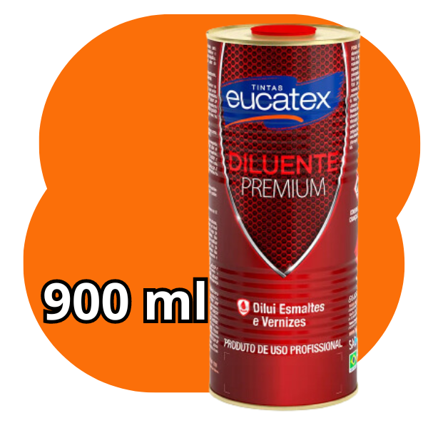 15242193799-querosene-2-1.png Querosene Diluente 0,9 L Incolor Eucatex - Imagem 2