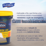 Manta Líquida Emborrachada Impermeabilização De Lajes E Telhados Eucatex 4kg - Imagem 4