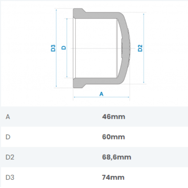 15261544754-cap-soldavel-60mm-fortlev-rondi-jundiai-brasil.png Cap Soldável 60mm Fortlev - Imagem 2