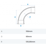 Curva 90° Soldável 60mm Fortlev - Imagem 2