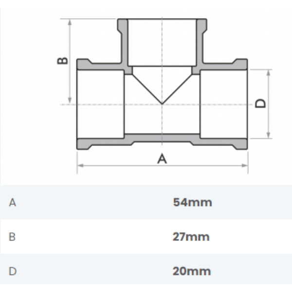 15261827278-te-soldavel-20mm-fortlev-jundiai.png Tê Soldável 20mm Fortlev - Imagem 2