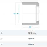 Bucha de Redução Soldável Curta 25X20mm Fortlev - Imagem 2