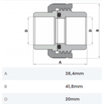 União Soldável 20mm Fortlev - Imagem 2